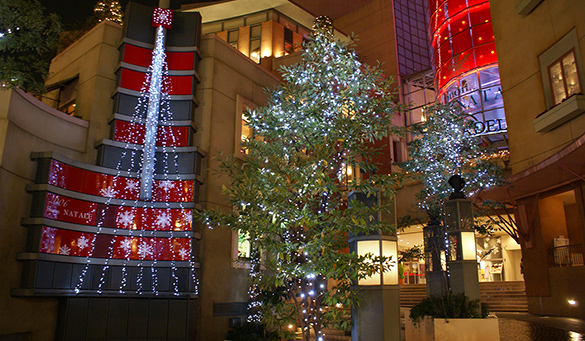 ラ チッタ デッラ　クリスマスディスプレイ