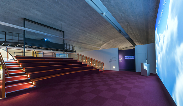 YKKセンターパーク丸屋根展示館　1号館　創業者吉田忠雄ホール